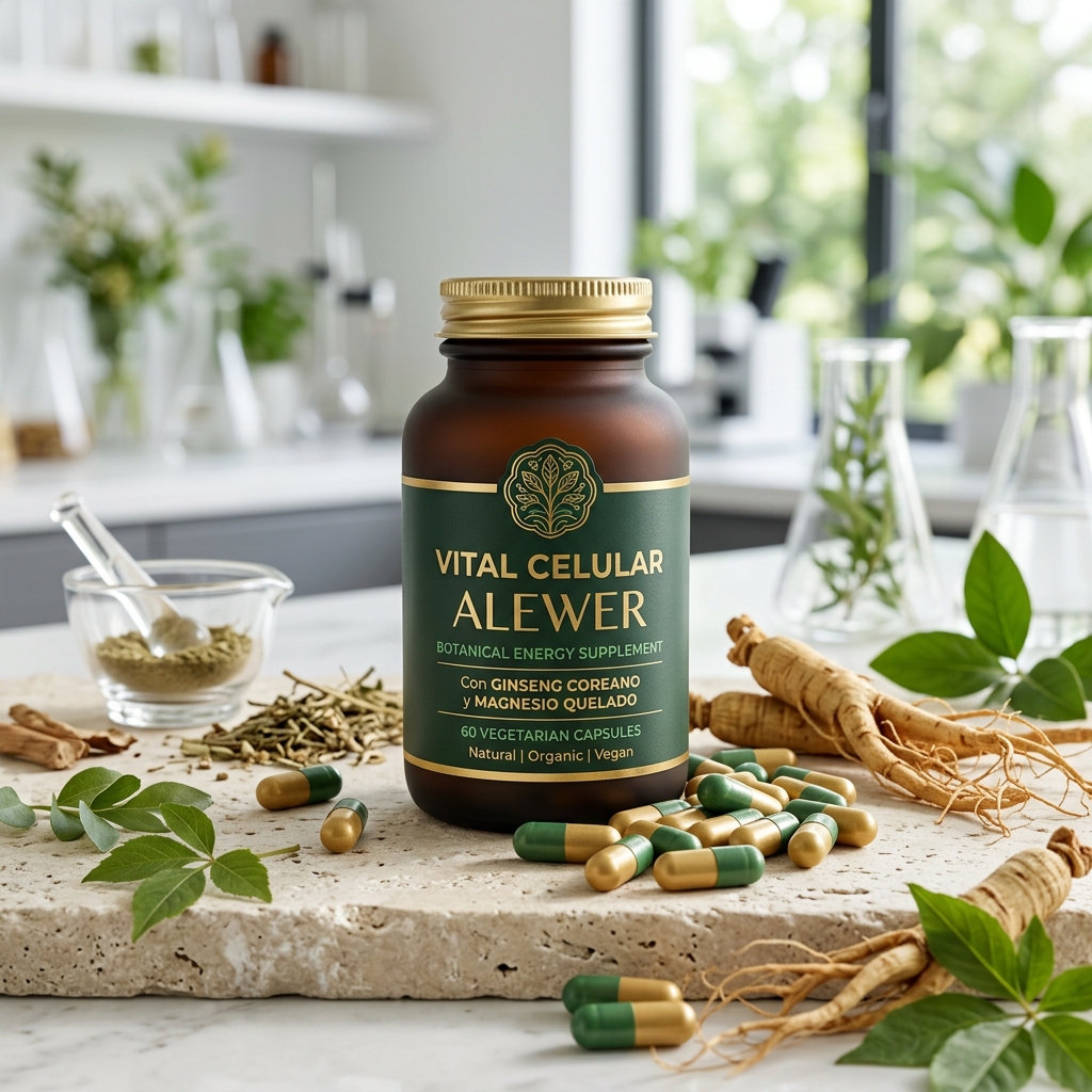 Vital Celular Ginseng & Magnesio Puro